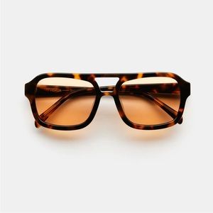 VEHLA DIXIE SUNGLASSES - CHOC TORT/CINNAMON